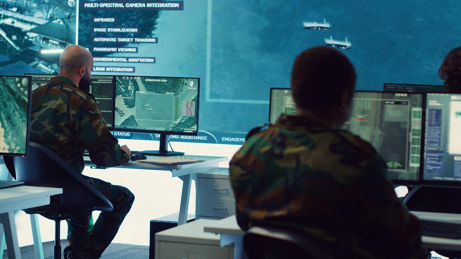 group-soldiers-managing-air-sea-traffic-control-military-operations_482257-89825